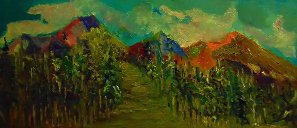 Helga Maria RADOCHOŃSKA - Tatra mountains in abstraction