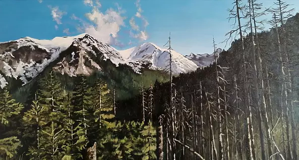 Katarzyna Suchoń - Tatry w słońcu