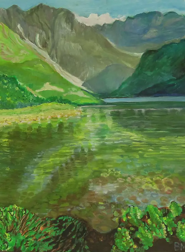 Barbara Michałowska - Tatra lake