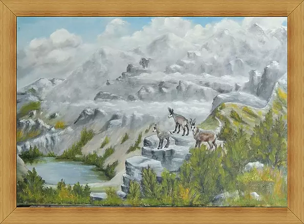 Rudolf Zmełty - Tatra chamois