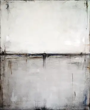 Maja Gajewska, Taupe i granat I, Obraz olejny - płótno, 100 x 120