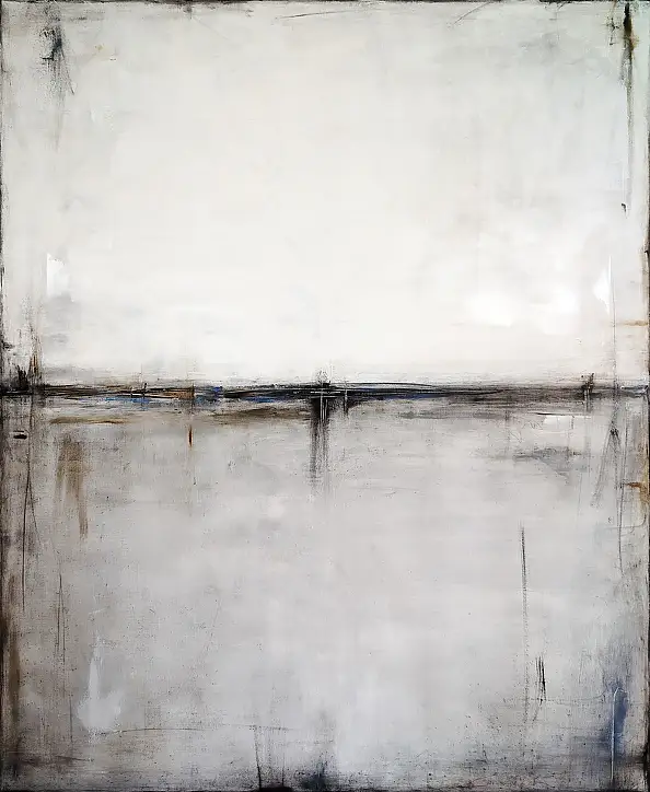 Maja Gajewska, Taupe i granat I, Obraz olejny - płótno, 100 x 120