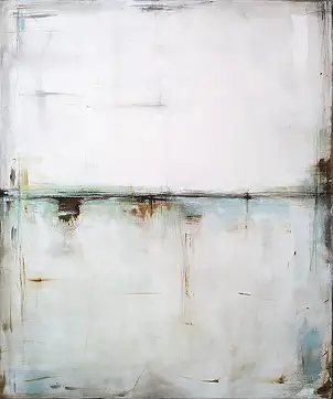 Maja Gajewska, Taupe i mięta I, Obraz olejny - płótno, 100 x 120
