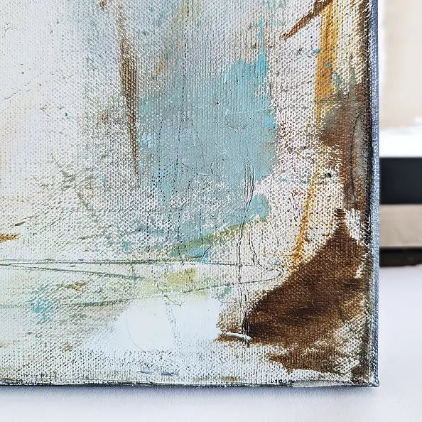 Maja Gajewska, Taupe i mięta I, Obraz olejny - płótno, 100 x 120