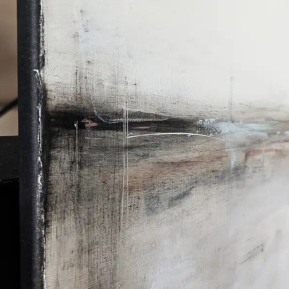Maja Gajewska, Taupe i róż I, Obraz olejny - płótno, 100 x 120