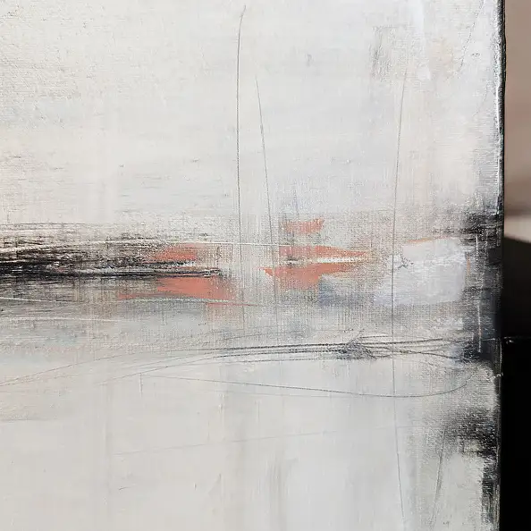 Maja Gajewska, Taupe i róż I, Obraz olejny - płótno, 100 x 120
