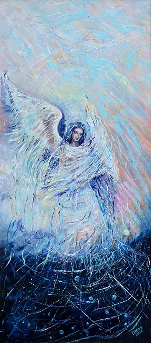 Danuta Polniaszek  - "Tęczowy Anioł "