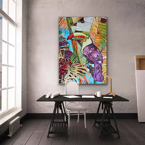 Joanna Szumska - Rainbow toucan