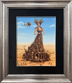 Tomasz Sętowski, Teja, Ölbild - Leinwand, 40 x 50
