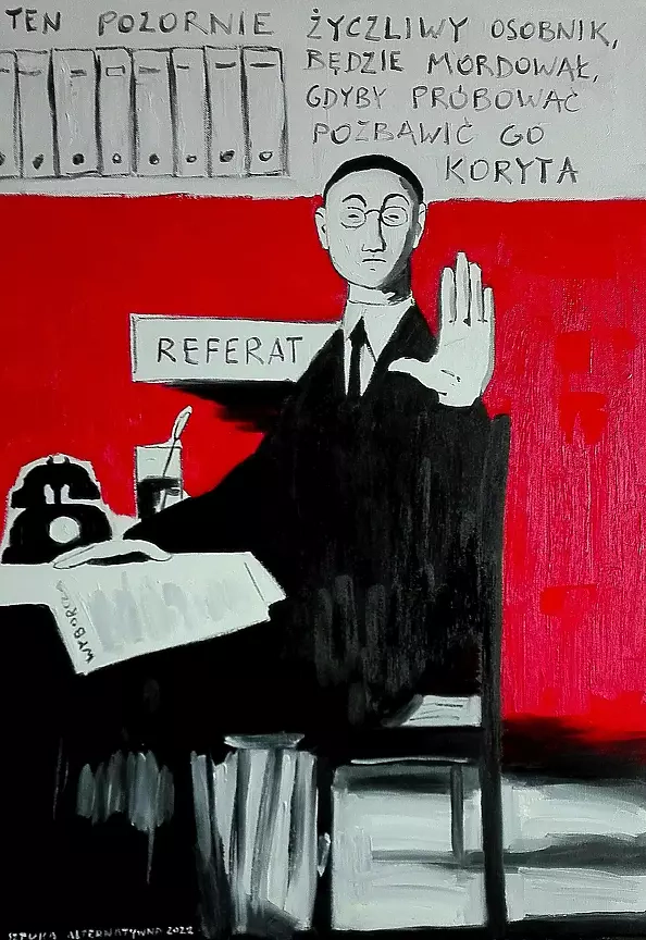 Sztuka Alternatywna - This apparently benevolent individual ...