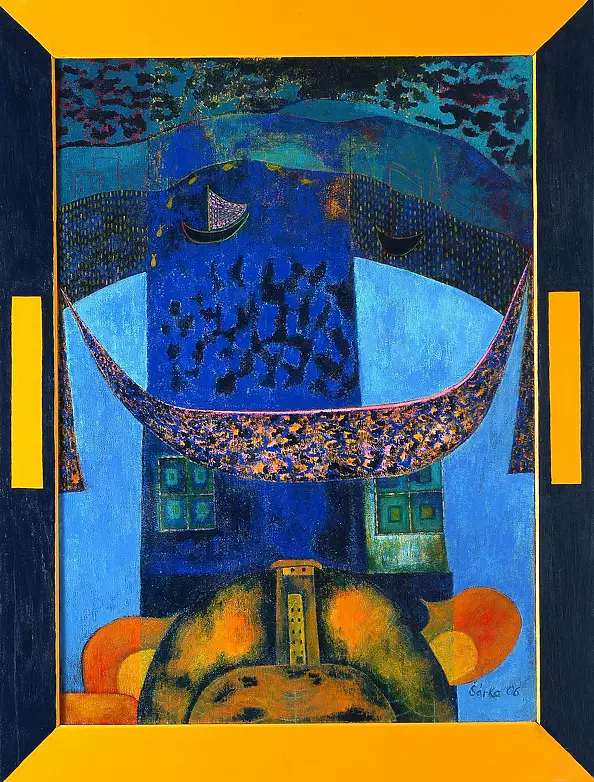 Sarka Mrazova Cagliero - Terrace overlooking the sea