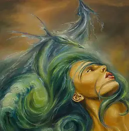 Natasza Sobczak, воображение Площадь, Масляная картина - холст, 53 x 73