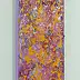 Pamela Rys, The Awakening of Colour, Impasto, Obraz akrylowy, Relief - płótno, 90 x 40