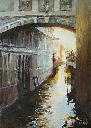 Renata Rychlik - Bridge of Sighs in Venice