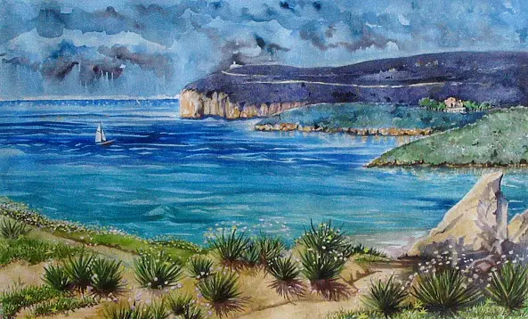 Simona Fiaschi - Przylądek Capocaccia