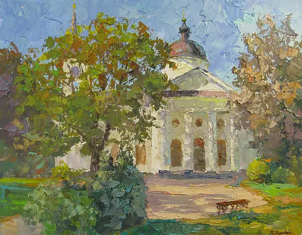 Borys Sierdiuk - The Church in Baturyn