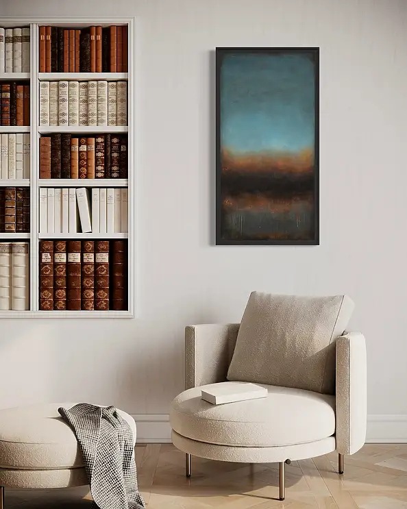 Łukasz Olek, The Colours of My Sea, Obraz akrylowy - płótno, 50 x 100