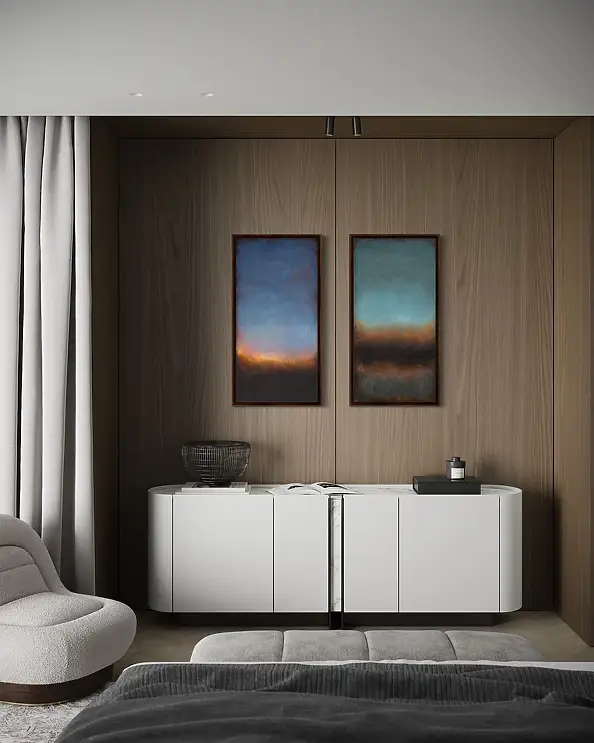 Łukasz Olek, The Colours of My Sea, Obraz akrylowy - płótno, 50 x 100
