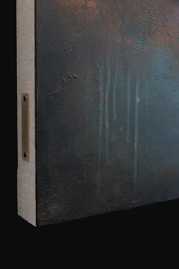 Łukasz Olek, The Colours of My Sea, Obraz akrylowy - płótno, 50 x 100