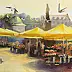 Renata Rychlik - Stalls in the Market Square in Cracow