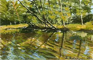 Zdzisław Rutkowski - Black River Hańcza