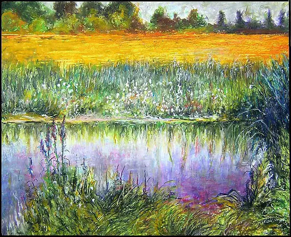 Janusz Kawecki - Pole łubinu wg Podkowińskiego