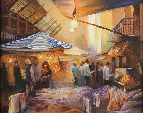 Renata Rychlik - Fish Market in Naples
