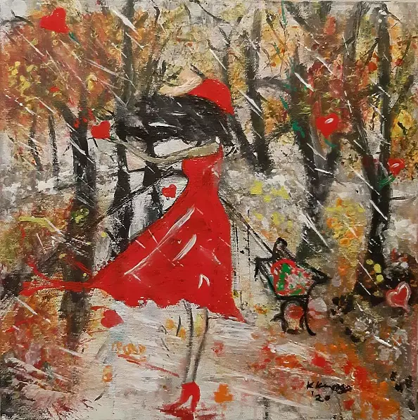 Katarzyna Kwapisz - The Girl in the Rain