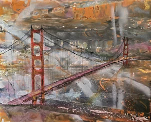 Ewa Mościszko - The Golden Gate of San Francisco 