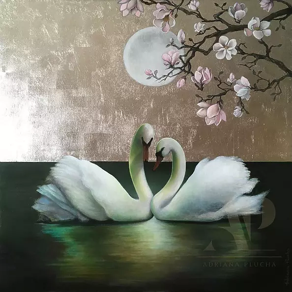 Adriana Plucha - Armonia - Argentezza - Scaglie di platino