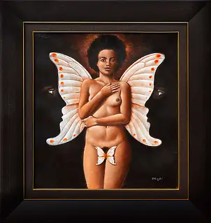 Rafał Olbiński, The Last Night of Carnival, rok 2019, Obraz olejny - płótno, 52 x 56