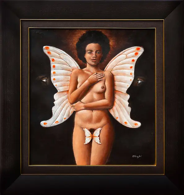Rafał Olbiński, The Last Night of Carnival, rok 2019, Obraz olejny - płótno, 52 x 56