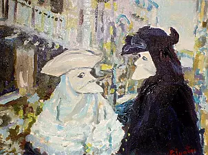 Francesco Giuntini - Masks of Venice
