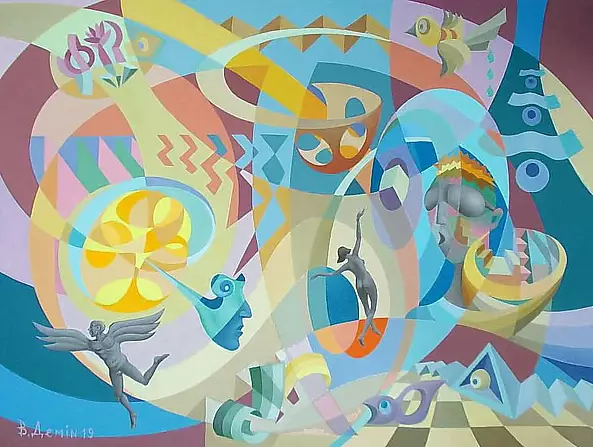 Wiktor Demin - Taborsky - The Pictographical passage.