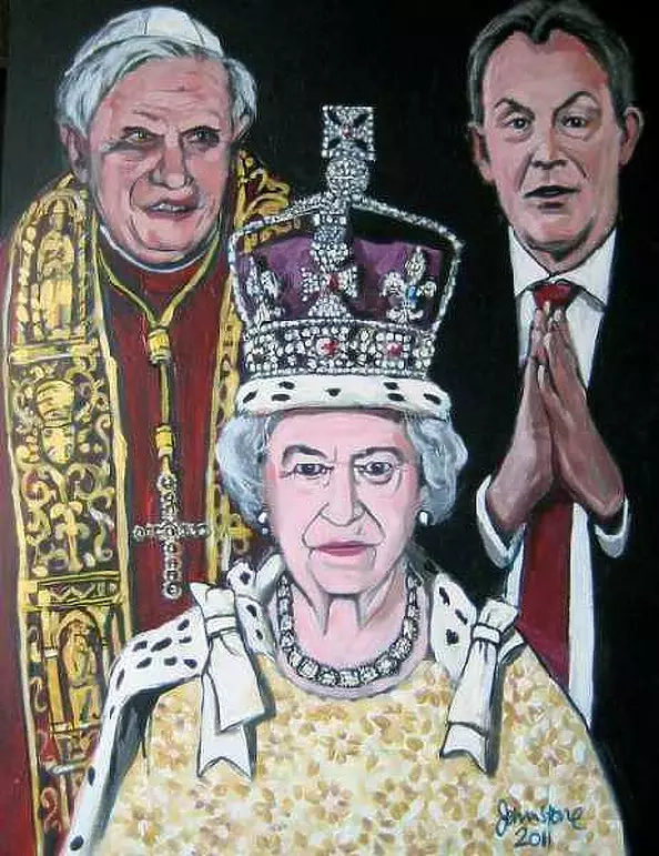 Ray Johnstone - The Pope and the Queen of the politician