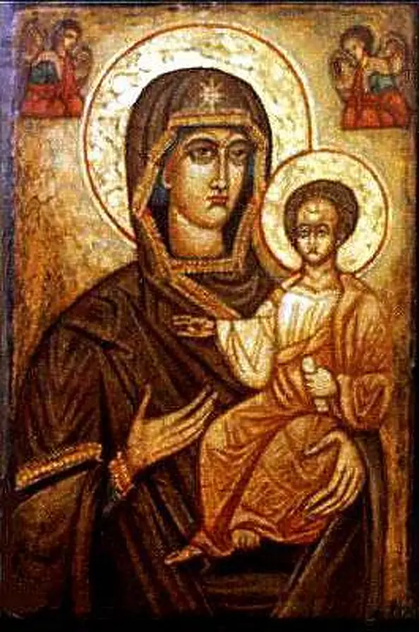 Tadeusz Zieliński - Icon - Mother of God the one who shows the way