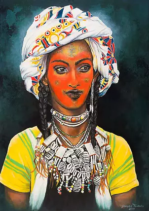Grazyna Federico - The Wodaabe man