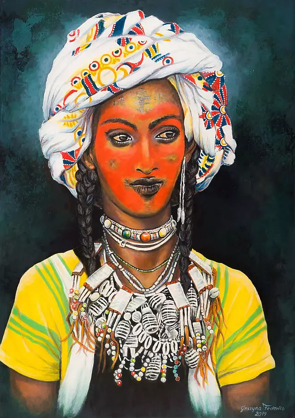 Grazyna Federico - The Wodaabe man