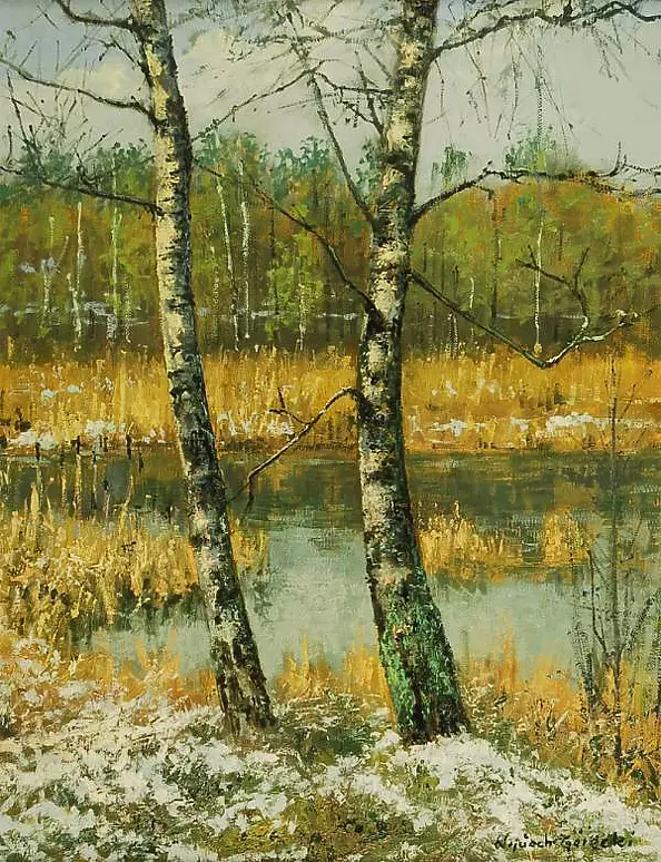 Wojciech Górecki - Brzozy w Golubiu Kaszubskim