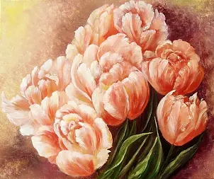 Małgorzata Mutor - A bouquet of tulips