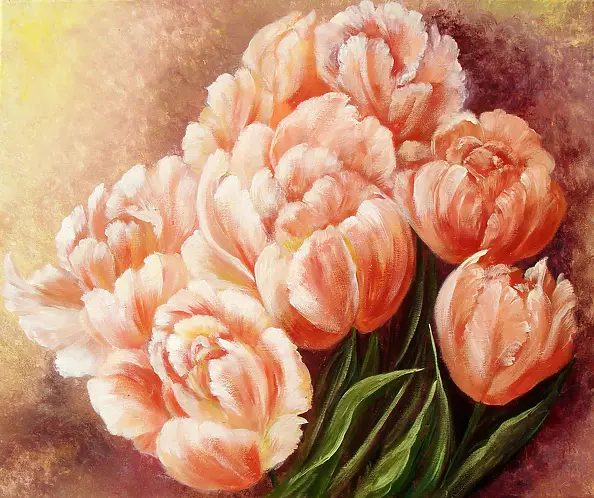 Małgorzata Mutor - A bouquet of tulips