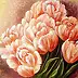 Małgorzata Mutor - Un bouquet de tulipes