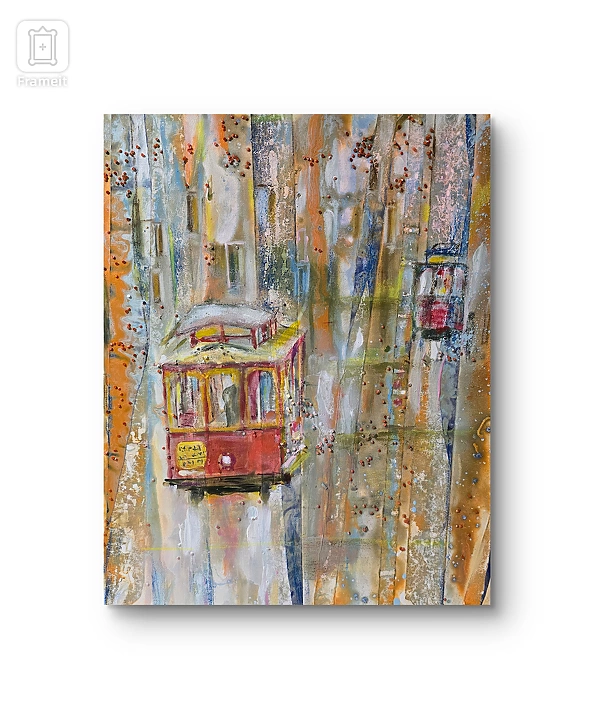 Ewa Mościszko - The cable car of San Francisco