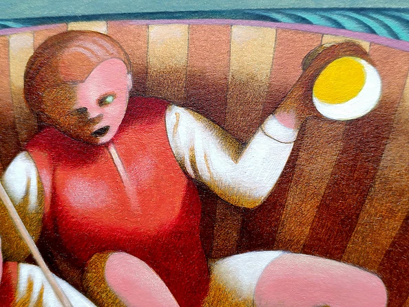 federico cortese - The capture of the giant frog