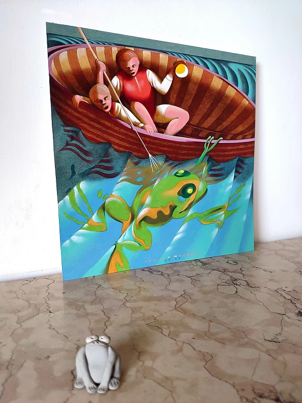 federico cortese - The capture of the giant frog
