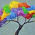 Olha Darchuk - L'arbre coloré de la chance