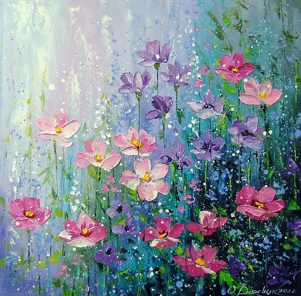 Olha Darchuk - The delicate summer flowers