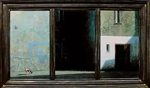 Piotr Pilawa - triptych psi