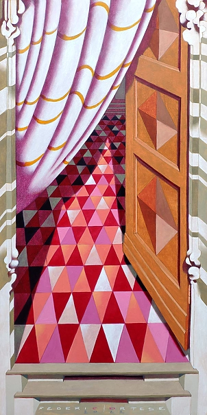 federico cortese - The entrance of the church