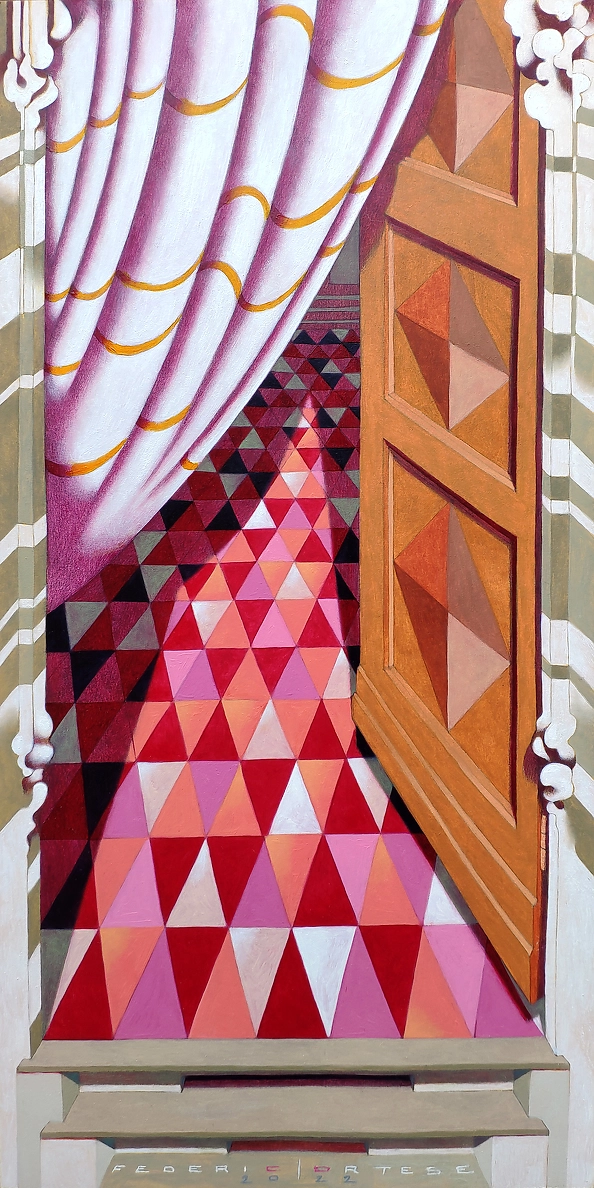 federico cortese - The entrance of the church